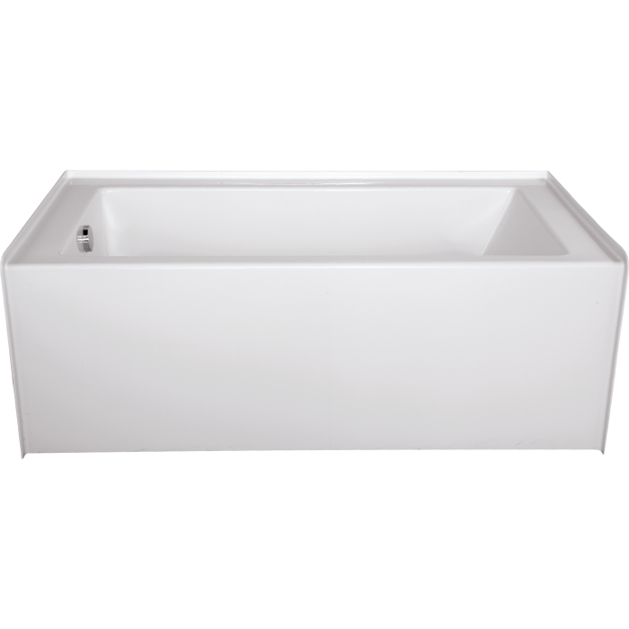 Hydro Systems Sydney SYD6636ATO-WHI-LH white alcove bathtub