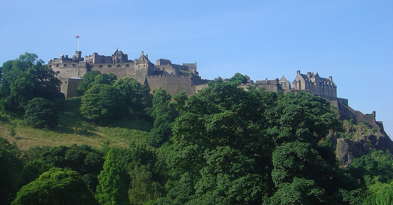 Edinburgh Castle from Princes Street