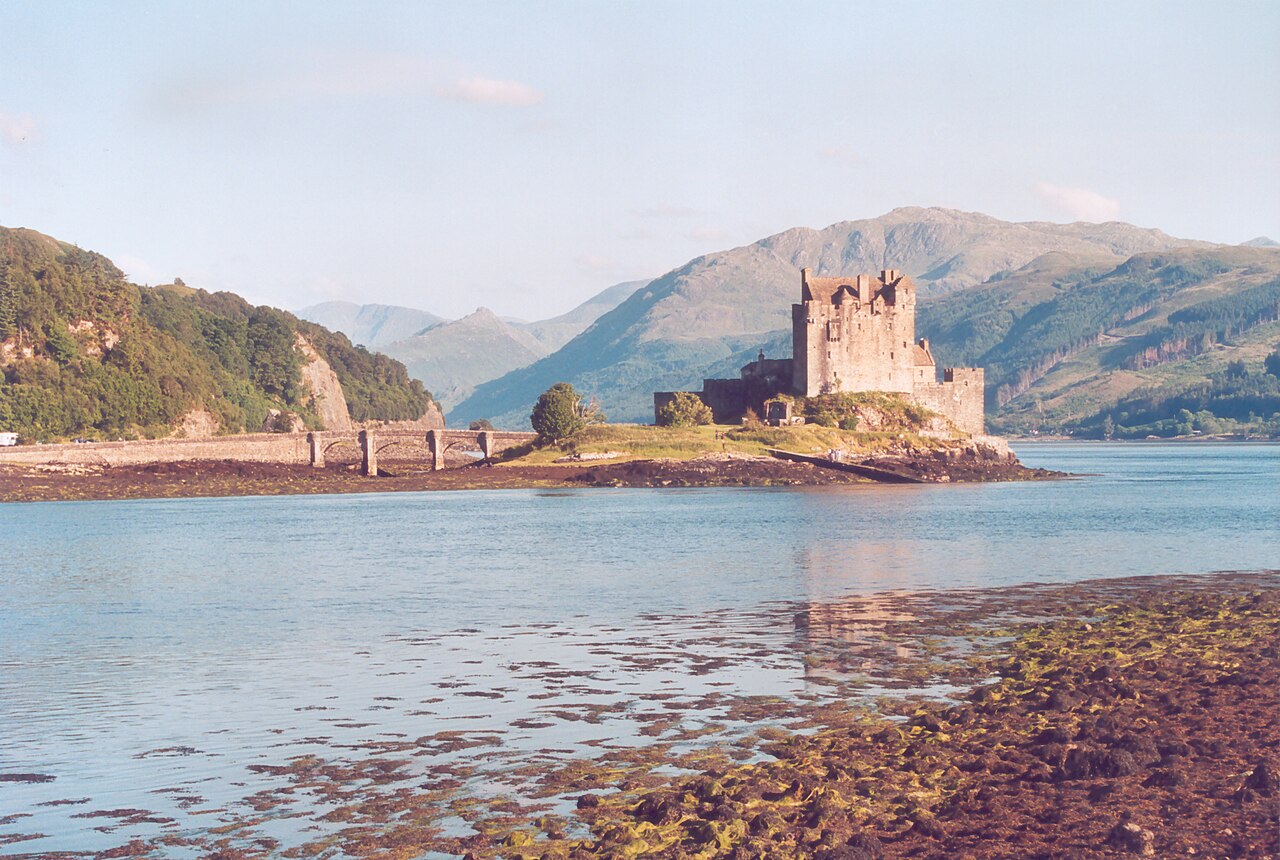 Eilean Donan Castle on the road to Skye